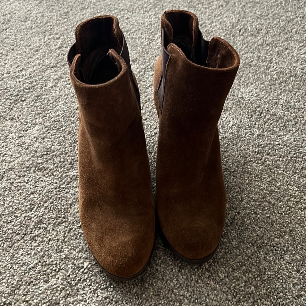 Vince camuto suede leather boots